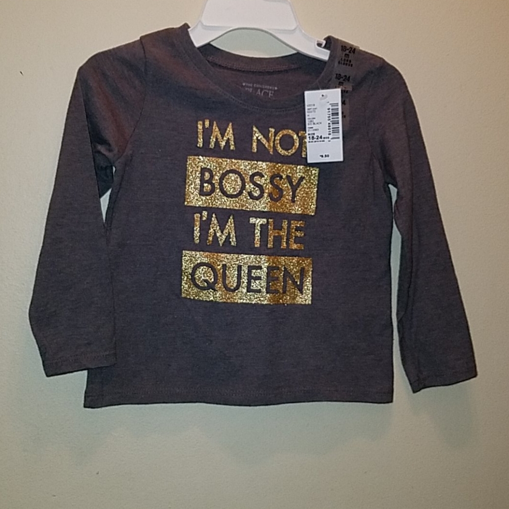 Baby girl's long sleeve tee shirt - Picture 1 of 2